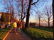 63 Viale delle mura venete al tramonto